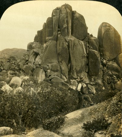Cathedral Rock, Buffalo Ranges, Victoria, Austrálie, c1909. od George Rose