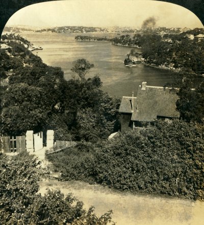 Mosmans Bay, Sydney, Austrálie, c1909. od George Rose