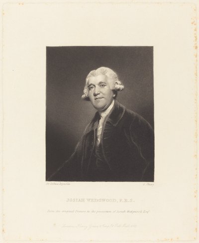 Josiah Wedgwood od George Salisbury Shury after Sir Joshua Reynolds