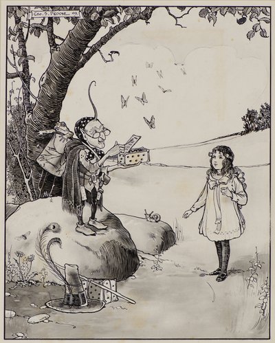 Magic Box of Butterflies od George Salmond Peddie