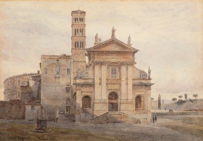 Bazilika sv. Františka Romana, Řím od George Samuel Elgood