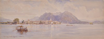 Isola dei Pescatori, jezero Maggiore od George Samuel Elgood