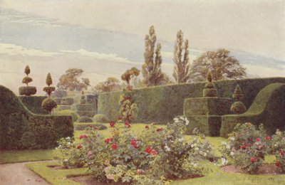 Růžová zahrada, Arley od George Samuel Elgood