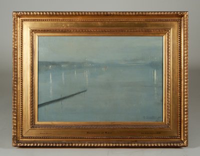 Dordrecht, Nizozemsko, v noci od George Sauter