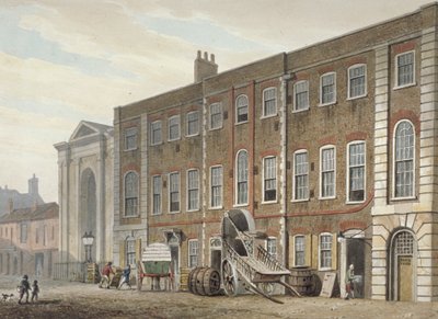 Portugal Street, Westminster, Londýn, 1811 od George Shepherd