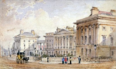 Pohled na Clarence Terrace v Regent