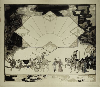 Panel Mabinogion, č. 10, od George Sheringham