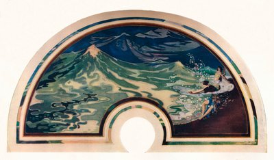 Vlna, c1914. od George Sheringham