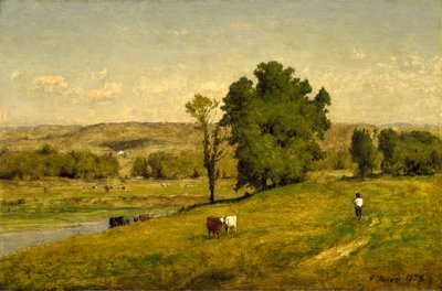 Krajina, 1878 od George Snr. Inness