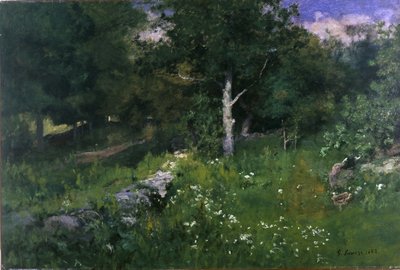 Letní listí od George Snr. Inness