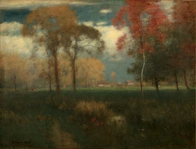 Slunečný podzimní den, 1892 od George Snr. Inness