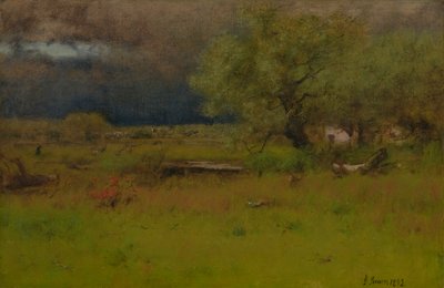 Přecházející bouře 1892 (olej na plátně) od George Snr. Inness