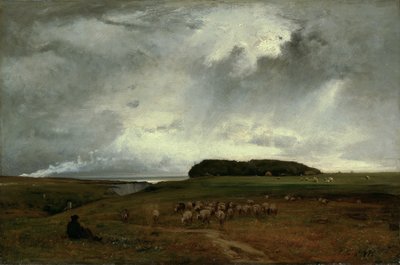 Bouře, 1876 od George Snr. Inness