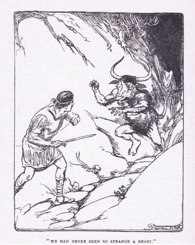 Nikdy neviděl tak zvláštní zvíře z knihy Hrdinové vydané Georgem Allenem a Unwinem z roku 1929 od George Soper