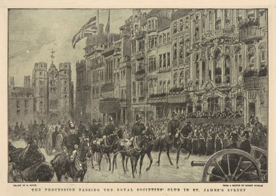 Pohřeb královny Viktorie od George Soper