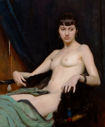 Studie (olej na plátně) od George Spencer Watson