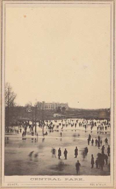 Central Park, 60. léta 19. století (foto) od George Stacy