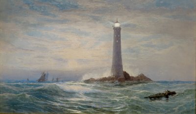 Maják Eddystone od George Stanfield Walters