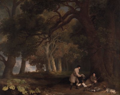 A Odpočinek po natáčení od George Stubbs
