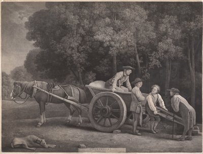 Dělníci od George Stubbs