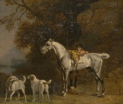Studie pro nebo po „Třetí vévoda z Richmondu s Charleton Hunt“ od George Stubbs