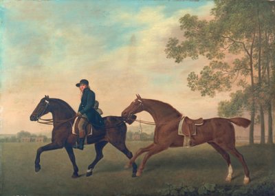 Dva hacky, 1789 od George Stubbs