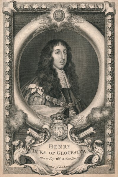 Henry, vévoda z Gloucesteru, 1736. od George Vertue