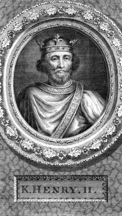 Jindřich II., král Anglie. od George Vertue