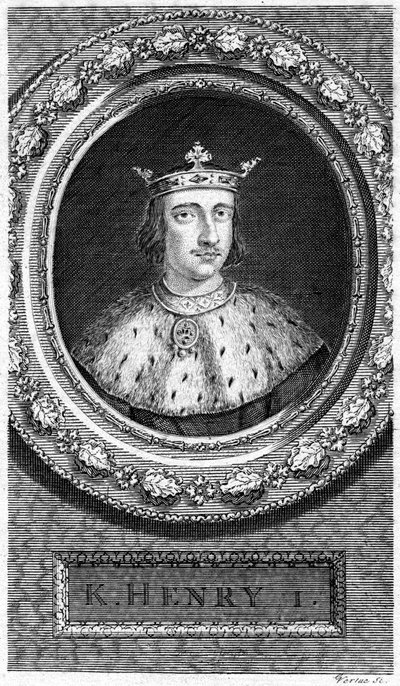 Jindřich I., král Anglie. od George Vertue