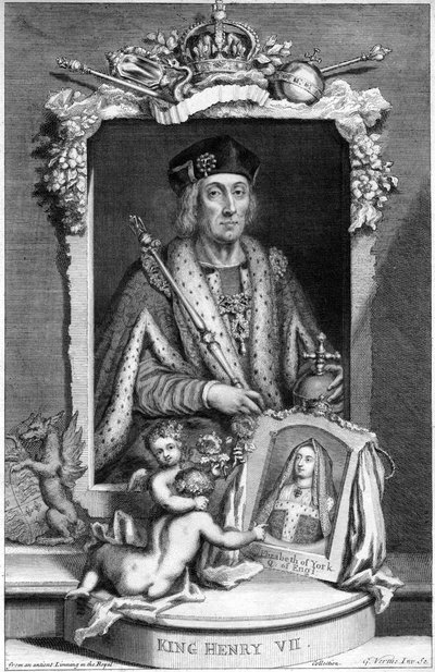 Anglický Jindřich VII., 18. století. od George Vertue