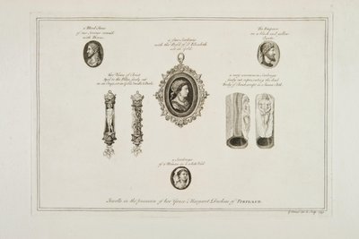 Klenoty v držení její milosti Margaret vévodkyně z Portlandu, 1749 od George Vertue