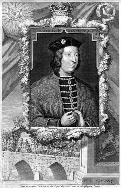 Anglický král Edward IV. od George Vertue