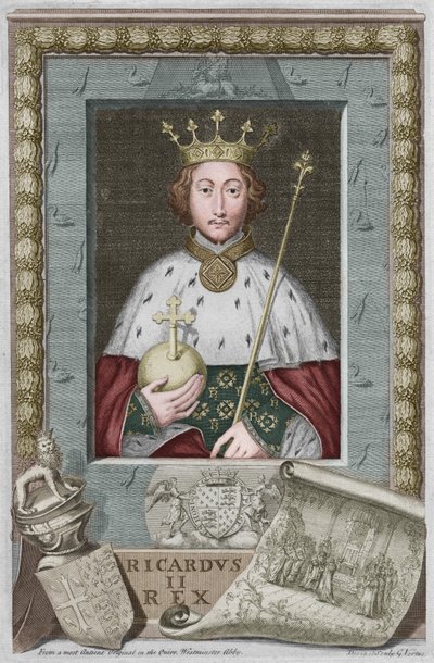 Král Richard II, 1735 od George Vertue