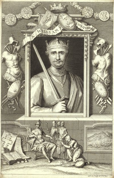Portrét Viléma Dobyvatele od George Vertue