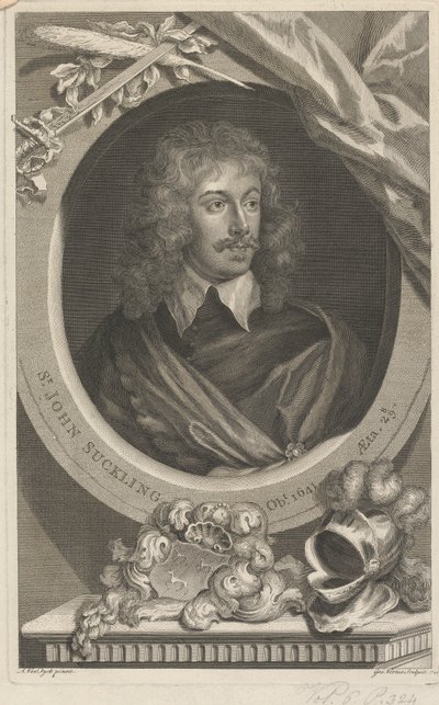 Sir John Suckling od George Vertue