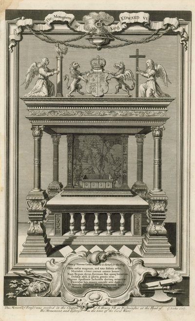 Památník krále Edwarda VI od George Vertue
