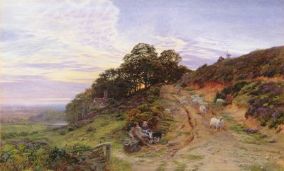 Pitch Hill poblíž Ewhurst od George Vicat Cole