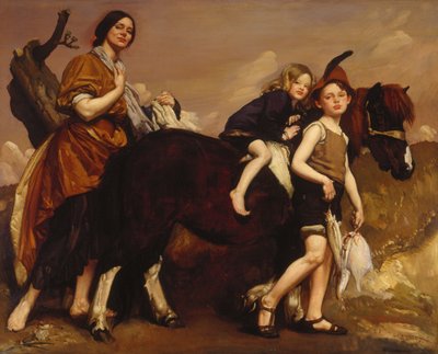 Dovolená v Essexu od George Washington Lambert