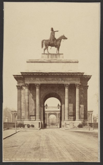 Socha vévody z Wellingtonu od George Washington Wilson