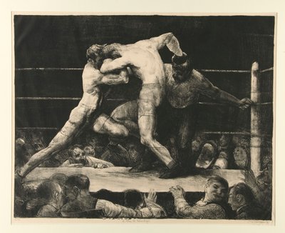 Jelen v Sharkey od George Wesley Bellows