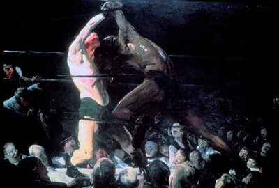 Oba členové tohoto klubu, 1909 od George Wesley Bellows