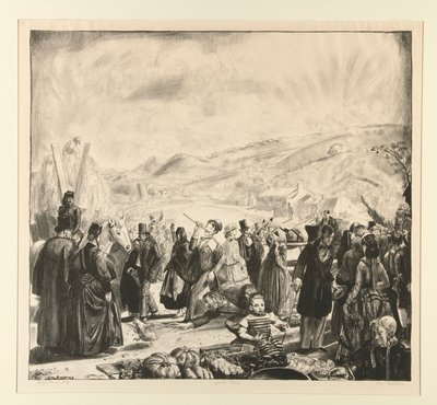 Irský veletrh od George Wesley Bellows
