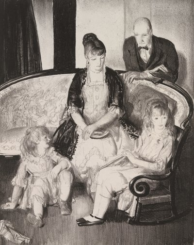 Moje rodina, druhý kámen od George Wesley Bellows