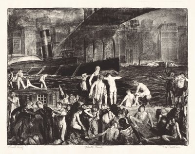 Pláž Splinter, 1916. od George Wesley Bellows