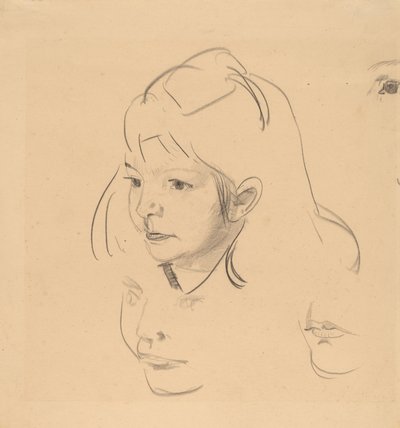 Studie Jeana, c. 1920. od George Wesley Bellows
