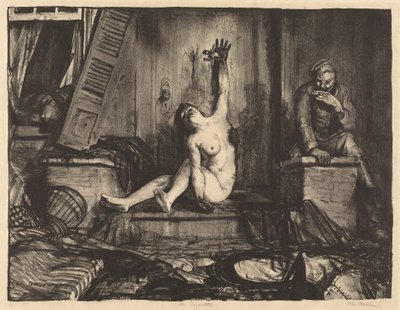Cigareta, 1918. od George Wesley Bellows