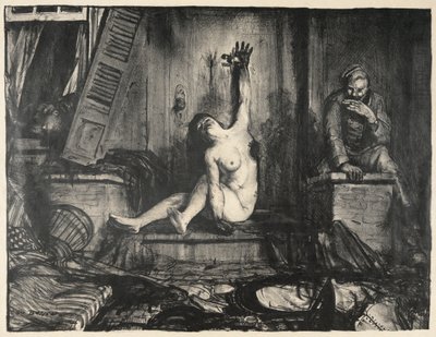 Cigareta: Válečná série od George Wesley Bellows