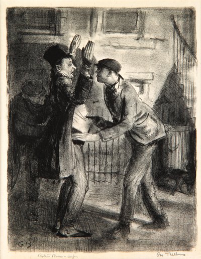 Přepadení, 1921 od George Wesley Bellows