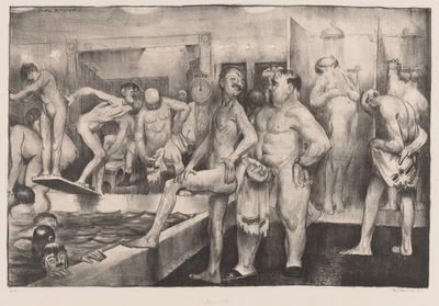 Sprcha, 1917. od George Wesley Bellows