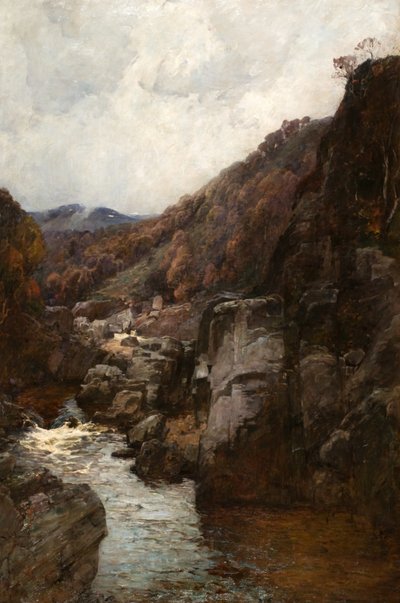 Vodopády Tummel od George Whitton Johnstone
